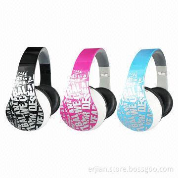 Headphones Manufacturer with 3-in-1 Integrated Bluetooth Card Reader, FM Radio